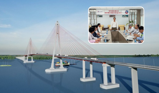 Chủ tịch tỉnh Vĩnh Long chỉ đạo gỡ vướng cho dự án cầu dây văng lớn thứ 2 Việt Nam do Tập đoàn Đèo Cả thực hiện