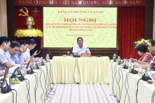 Hà Nội chọn phường Cửa Nam để thí điểm mô hình vùng phát thải thấp đầu tiên tại nội đô