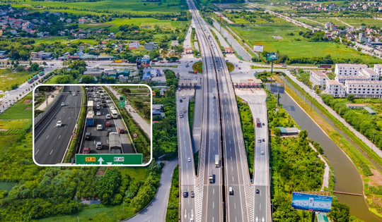 Ngày mai, các phương tiện lưu thông trên tuyến cao tốc Cầu Giẽ - Ninh Bình cần đặc biệt lưu ý điều này