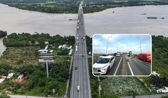 Chỉ vài giờ nữa, người dân có thể di chuyển bình thường trên cao tốc TP. HCM - Long Thành