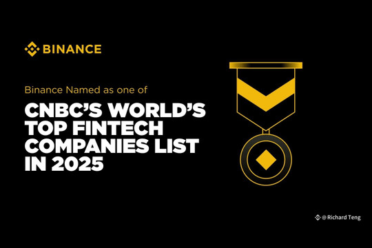Top 300 Công ty Fintech toàn cầu 2025: Binance dẫn đầu trong nhóm tài sản số