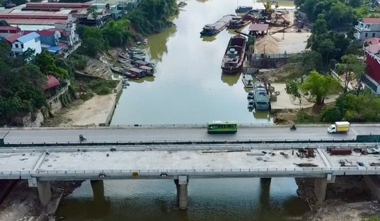 Sắp thông xe cây cầu huyết mạch 1.500 tỷ kết nối Hà Nội - Thái Nguyên