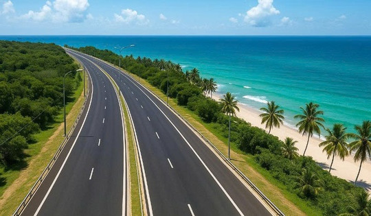 Tháng sau, tuyến đường 42km kết nối sân bay Long Thành với ‘thiên đường biển đảo phía Nam’ sẽ đạt cột mốc quan trọng
