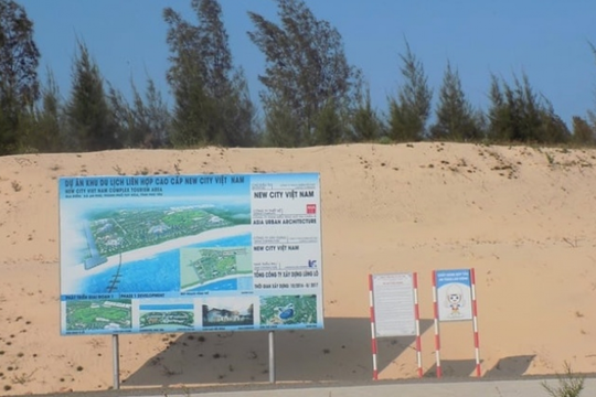 Dự án du lịch sinh thái 21.000 tỷ 'đắp chiếu' 20 năm của New City Việt Nam sẽ bị thanh tra