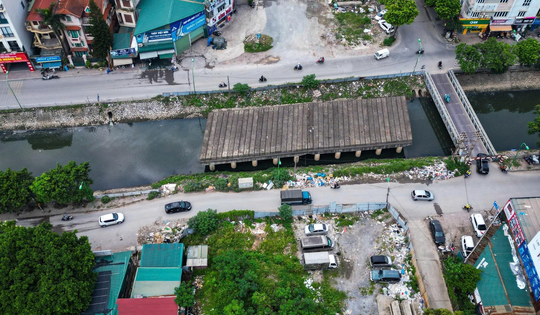 Sắp tái khởi động cây cầu thuộc tuyến đường nghìn tỷ 'đắp chiếu' nhiều năm giữa lòng Hà Nội