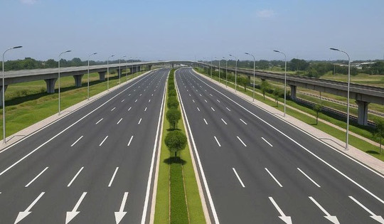 Hà Nội sắp có thêm tuyến đường mới 8 làn xe, kết nối trực tiếp Vành đai 4