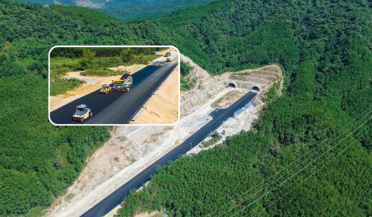 Cao tốc 88km gồm 3 hầm xuyên núi, 81 hầm chui dân sinh, 77 cầu sắp cán đích