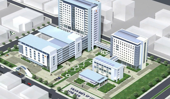 Hà Nội sắp đưa vào vận hành một bệnh viện công lập quy mô lớn, tọa lạc tại khu vực đông dân cư của thành phố