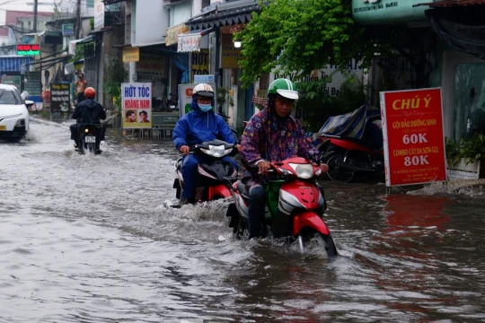 Tình hình mưa dông ở TPHCM trong tuần mới