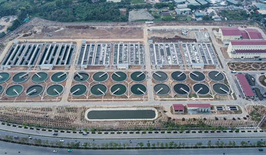 Ít ngày nữa, nhà máy xử lý nước thải ‘giải cứu’ dòng sông ô nhiễm nhất Thủ đô sẽ khánh thành