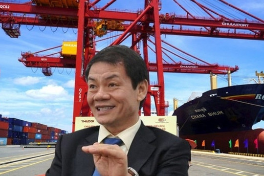 Chỉ trong nửa đầu năm, cảng biển của ông Trần Bá Dương đã đón 700.000 tấn hàng hoá từ Lào