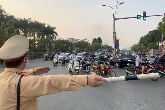 Công an thành phố Hà Nội phát thông báo quan trọng, người tham gia giao thông lưu ý!