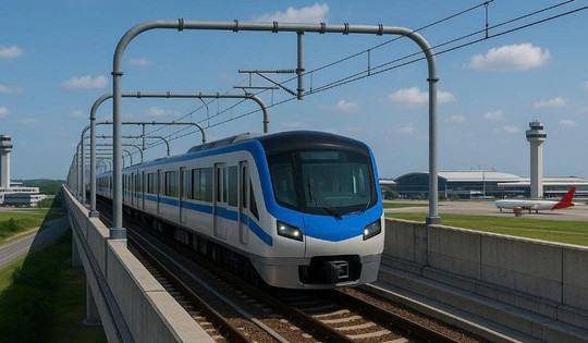 Chuyển động mới nhất về dự án đường sắt kết nối hai sân bay lớn bậc nhất Việt Nam