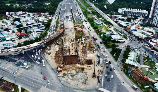 Dự án nút giao 3.400 tỷ hiện đại và độc đáo nhất TP. HCM lùi thời gian hoàn thành