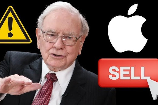 Warren Buffett bất ngờ ‘xả’ 4 tỷ USD cổ phiếu Apple, ôm núi tiền mặt kỷ lục 344 tỷ USD