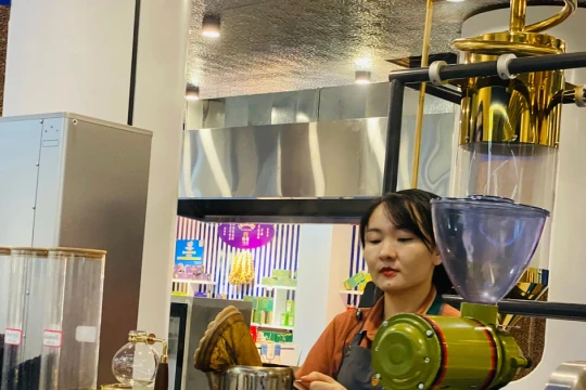 Trải nghiệm những quán cafe, trà sữa 'hot' nhất Trung Quốc