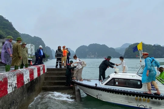 Hải Phòng cấm biển, dừng phà tránh bão số 5