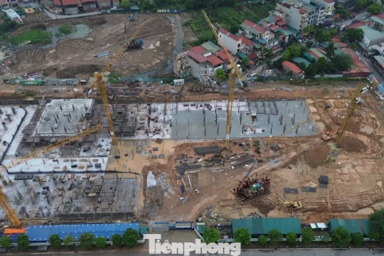 Tiến độ dự án nhà ở xã hội có giá chưa đến 1 tỷ đồng/căn ở Hà Nội