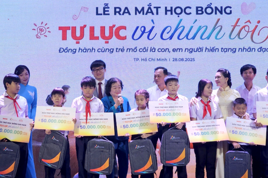 Ra mắt quỹ học bổng dành riêng cho con em có người thân hiến tạng nhân đạo