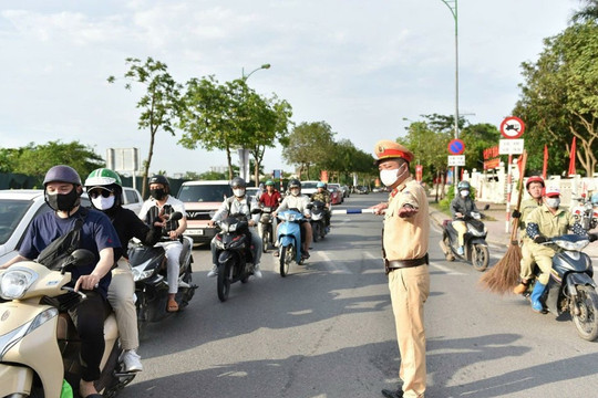 Công an Hà Nội thay đổi thời gian cấm đường ngày 29 - 30/8 phục vụ Tổng duyệt A80