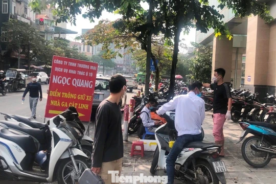 Bố trí 3 điểm trông xe miễn phí tại ga Cát Linh phục vụ người dân xem diễu binh, diễu hành