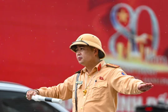 Cấm đường phục vụ Chương trình nghệ thuật '80 năm Hành trình Độc lập - Tự do - Hạnh Phúc'