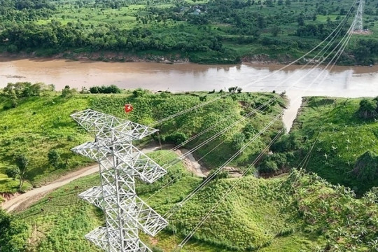 Thi công thần tốc, tập đoàn của bầu Hiển cán đích dự án 'huyết mạch' đưa điện từ Lào về Việt Nam sau 6 tháng