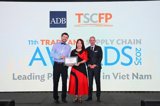 TPBank được ADB vinh danh với hai giải thưởng lớn trong lĩnh vực tài trợ thương mại