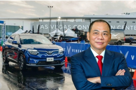 VinFast của tỷ phú Phạm Nhật Vượng chiếm 25% thị phần xe điện tại quốc gia có GDP 460 tỷ USD