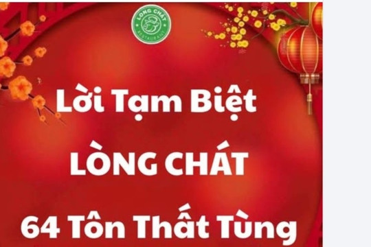 Lòng Chát quán trên đường Tôn Thất Tùng chính thức đóng cửa sau 10 năm hoạt động sau vụ lòng se điếu gây tranh cãi