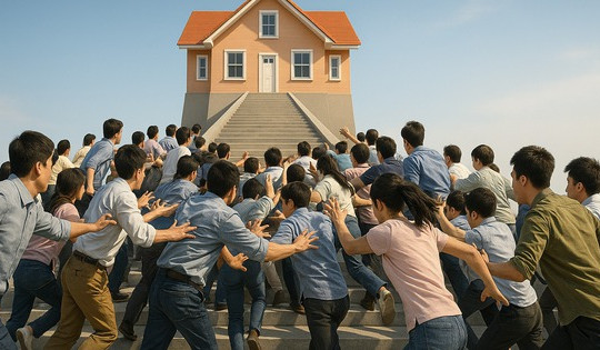 Thấy gì khi giá chung cư TP. HCM chạm ngưỡng nhà liền thổ?