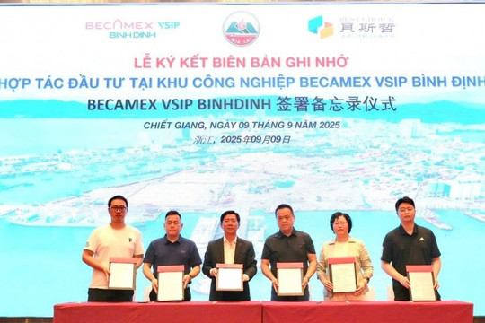 Becamex IDC (BCM) mời gọi hơn 50 doanh nghiệp, tổ chức Trung Quốc rót vốn tại dự án KCN 350 triệu USD