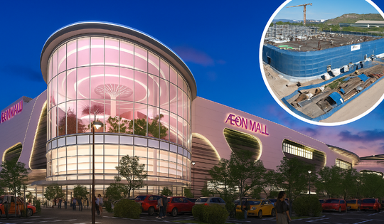 Năm sau, Trung tâm thương mại Aeon Mall hơn 5.000 tỷ tại tỉnh giàu có bậc nhất miền Bắc sẽ hoàn thành
