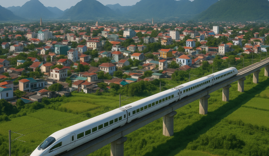 18 xã, phường tại Nghệ An có đường sắt tốc độ cao Bắc - Nam đi qua