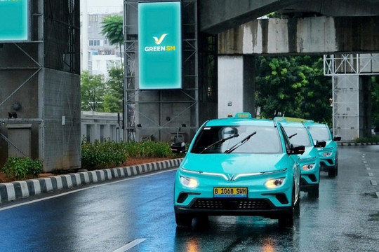 Hãng taxi Việt Nam Green SM triển khai 'kế hoạch lớn' tại sân bay nhộn nhịp nhất Indonesia