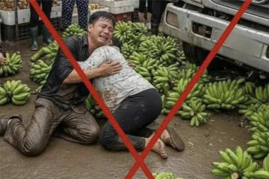 Vụ xe tải lao vào chợ, 12 người thương vong: Cảnh báo hình ảnh sai sự thật trên mạng xã hội