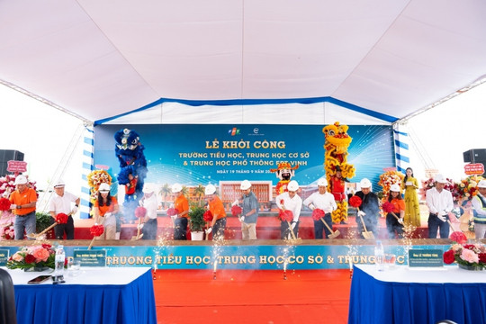 FPT khởi công tổ hợp giáo dục hơn 27.000m2 tại Nghệ An