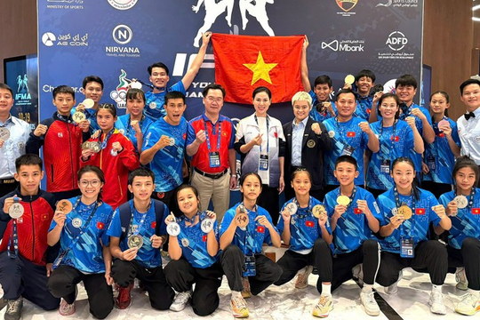 Việt Nam giành 18 huy chương tại Giải Vô địch Muay trẻ thế giới 2025
