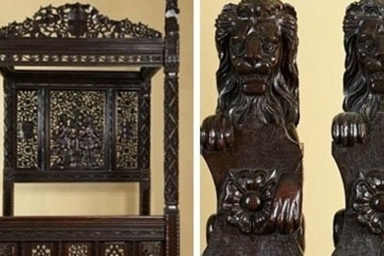 Chiếc giường từng bị vứt xó trong bãi đậu xe khách sạn, nay ‘lên đời’ giá trị lên tới 645 tỷ đồng: Chủ nhân xưa kia là một vị vua nổi tiếng