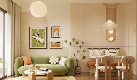 Mang hơi thở Scandinavian pha Retro cho căn hộ nhỏ: Tinh giản mà không hề đơn điệu