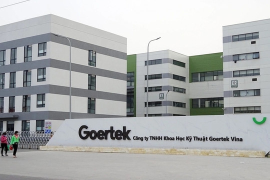 Goertek rót thêm vốn, nâng tổng đầu tư dự án điện tử tại Bắc Ninh lên 540 triệu USD