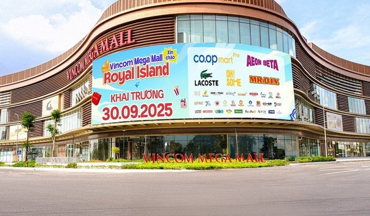 Sắp khai trương TTTM Vincom tại khu đô thị lớn nhất của Vingroup ở Hải Phòng