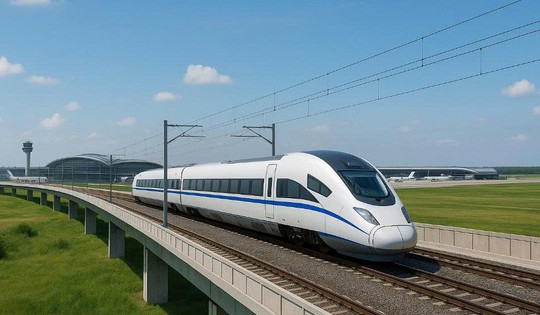 Sau THACO, đối tác Trung Quốc của Vingroup đề xuất làm đường sắt kết nối hai sân bay lớn bậc nhất Việt Nam