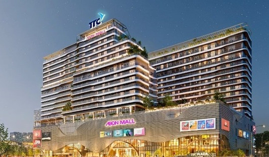 TTTM AEON Mall tại thành phố đáng sống nhất Việt Nam sắp đi vào hoạt động