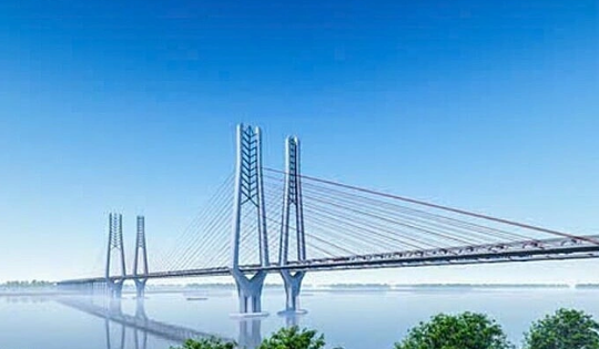 Dự án xây cầu dây văng hơn 17km kết nối 2 tỉnh thành vùng Đồng bằng sông Cửu Long có diễn biến mới