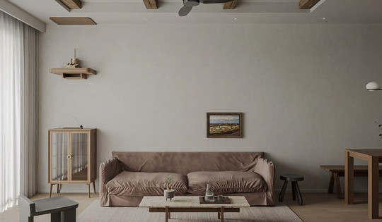 Bình dị mà sang trọng: Triết lý kiến trúc tối giản trong một căn hộ hiện đại