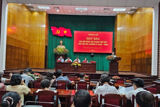 Thành ủy Huế thông tin về đơn thư tố cáo trước Đại hội Đảng bộ