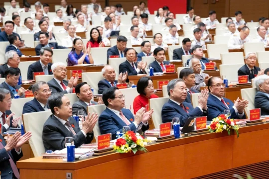 Tổng Bí thư Tô Lâm dự Đại hội đại biểu Đảng bộ Quốc hội lần thứ I