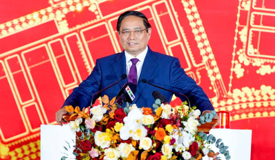 Dự lễ khởi công nhà máy nhiệt điện lớn nhất Việt Nam của Vingroup, Thủ tướng bày tỏ hy vọng