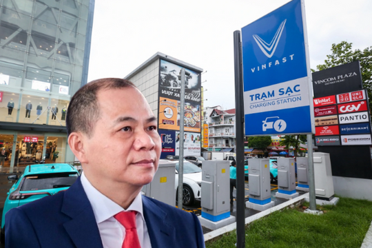 Công ty của tỷ phú Phạm Nhật Vượng bắt tay Thế giới Di động, Viettel Post biến 5.000 cửa hàng thành trạm sạc, đổi pin VinFast